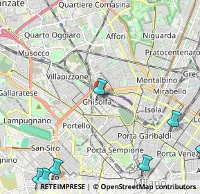 Mappa Via Francesco Caracciolo, 20158 Milano MI, Italia (3.68818)