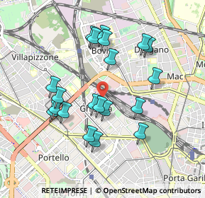 Mappa Via Francesco Caracciolo, 20158 Milano MI, Italia (0.8725)