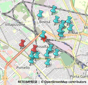 Mappa Via Francesco Caracciolo, 20158 Milano MI, Italia (0.8835)