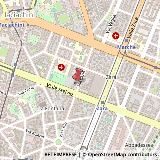 Mappa Via Lario, 21, 20159 Milano, Milano (Lombardia)