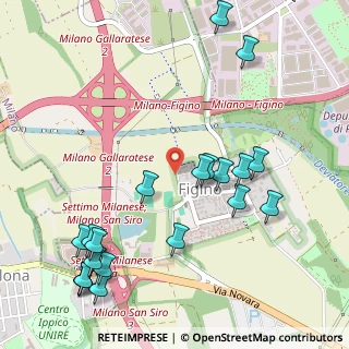 Mappa Via Filippo Anghileri, 20153 Milano MI, Italia (0.6385)