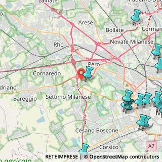 Mappa Via Filippo Anghileri, 20153 Milano MI, Italia (7.4205)