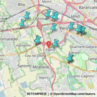 Mappa Via Filippo Anghileri, 20153 Milano MI, Italia (2.2725)