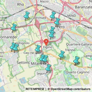 Mappa Via Filippo Anghileri, 20153 Milano MI, Italia (2.29)