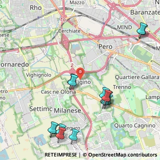 Mappa Via Filippo Anghileri, 20153 Milano MI, Italia (2.58929)