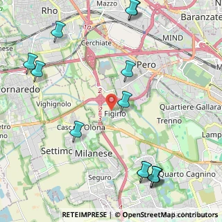 Mappa Via Filippo Anghileri, 20153 Milano MI, Italia (2.82769)