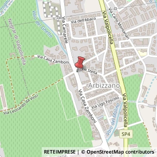 Mappa Via Casa Zamboni, 3, 37024 Negrar, Verona (Veneto)