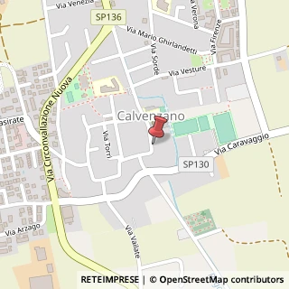 Mappa Via Antonio Locatelli, 33, 24040 Calvenzano BG, Italia, 24040 Calvenzano, Bergamo (Lombardia)