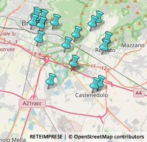 Mappa Via Don Lorenzo Milani, 25129 Buffalora BS, Italia (4.25471)