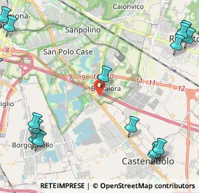 Mappa Via Don Lorenzo Milani, 25129 Buffalora BS, Italia (3.43278)