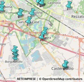 Mappa Via Don Lorenzo Milani, 25129 Buffalora BS, Italia (3.063)