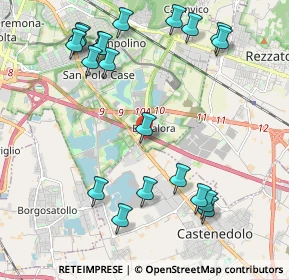 Mappa Via Don Lorenzo Milani, 25129 Buffalora BS, Italia (2.4355)