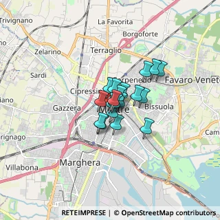 Mappa Via Bonaventura Barcella, 30174 Venezia VE, Italia (0.83842)