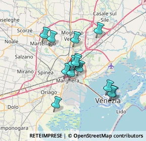 Mappa Galleria Barcella, 30174 Venezia VE, Italia (5.39643)