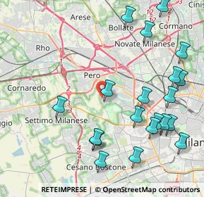 Mappa Via De Chirico Giorgio, 20151 Milano MI, Italia (4.9355)