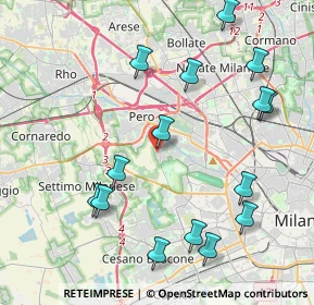 Mappa Via De Chirico Giorgio, 20151 Milano MI, Italia (4.662)