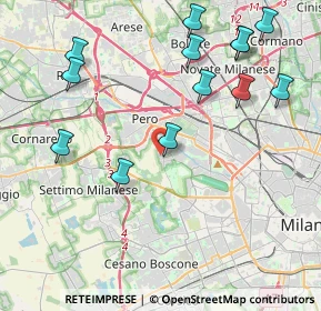Mappa Via De Chirico Giorgio, 20151 Milano MI, Italia (4.74154)