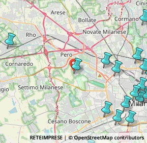 Mappa Via De Chirico Giorgio, 20151 Milano MI, Italia (6.979)