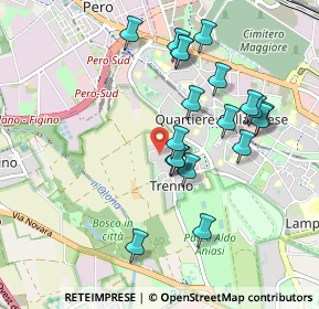 Mappa Via De Chirico Giorgio, 20151 Milano MI, Italia (0.8915)