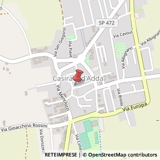 Mappa Via Bergamina, 3, 24040 Casirate d'Adda, Bergamo (Lombardia)