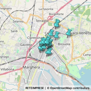 Mappa Piazza Erminio Ferretto, 30147 Venezia VE, Italia (0.83412)