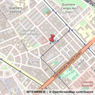 Mappa Piazza Prealpi, 7, 20155 Milano, Milano (Lombardia)