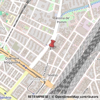Mappa Via edolo 28, 20125 Milano, Milano (Lombardia)