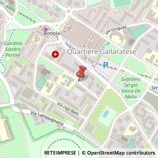 Mappa Via Ugo Ojetti,  7, 20151 Milano, Milano (Lombardia)