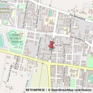Mappa Via C. Battisti, 49, 30035 Mirano, Venezia (Veneto)
