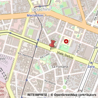 Mappa Viale Stelvio, 41, 20159 Milano, Milano (Lombardia)