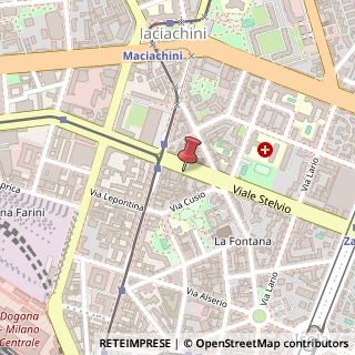 Mappa Viale Stelvio, 45, 20159 Milano, Milano (Lombardia)