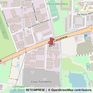 Mappa Via Leonardo Da Vinci, 1/3, 20090 Segrate, Milano (Lombardia)