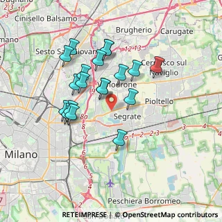 Mappa Via E, 20054 Segrate MI, Italia (3.18)