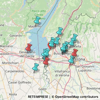 Mappa Via Gabbiola, 37017 Lazise VR, Italia (10.92263)