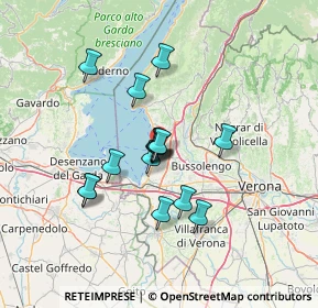 Mappa Via Gabbiola, 37017 Lazise VR, Italia (10.4275)