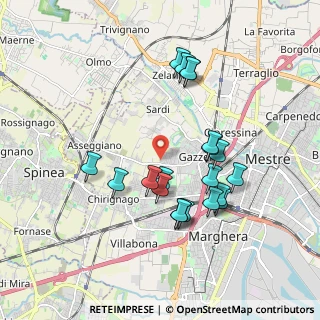 Mappa Via Trevisanato Giuseppe Cardinale, 30174 Venezia VE, Italia (1.753)