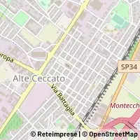 Hartă Montecchio Maggiore