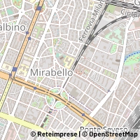 Mapa Milano
