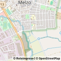 Hartă Melzo