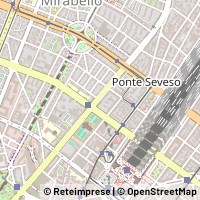 Mapa Milano