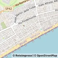 Hartă Jesolo