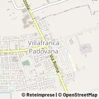 Map Villafranca Padovana