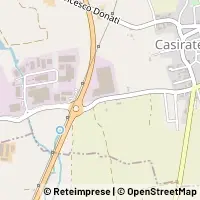 Mapa Casirate d'Adda