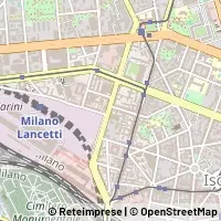 Mapa Milano