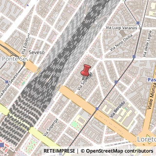 Mappa Via Soperga, 41, 20127 Milano, Milano (Lombardia)