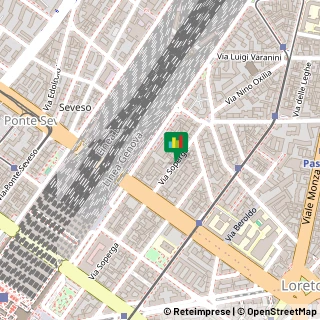 Mappa Via Soperga, 41, 20127 Milano, Milano (Lombardia)