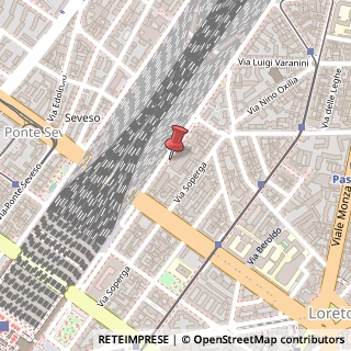Mappa Via Ferrante Aporti, 26, 20127 Milano, Milano (Lombardia)