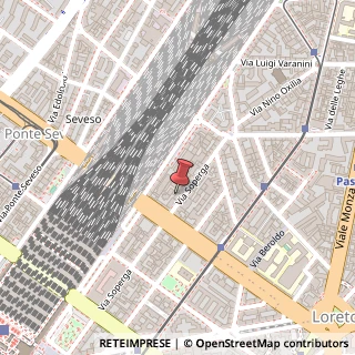 Mappa Via Soperga, 35, 20127 Milano, Milano (Lombardia)