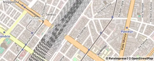 Mappa Milão