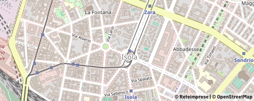 Mappa Mediolan